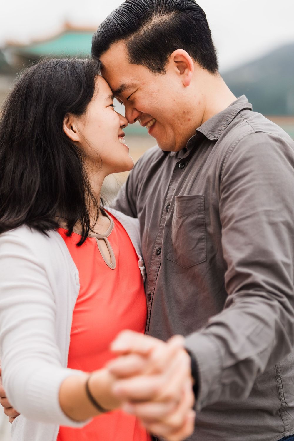 couple at National Palace Museum