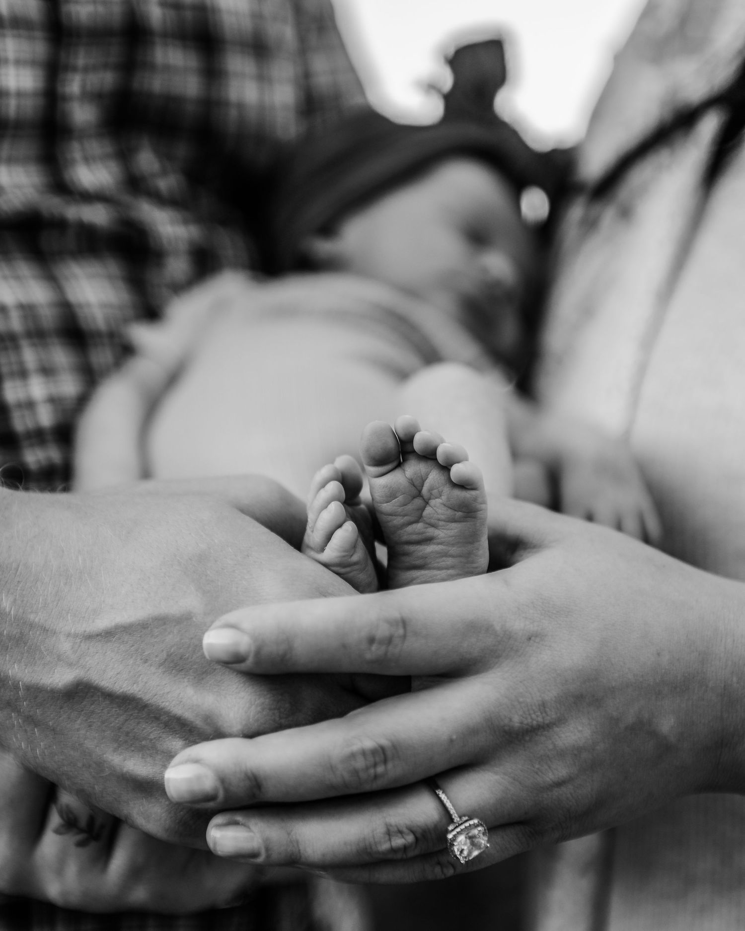 Newborn photographer in Keller TX