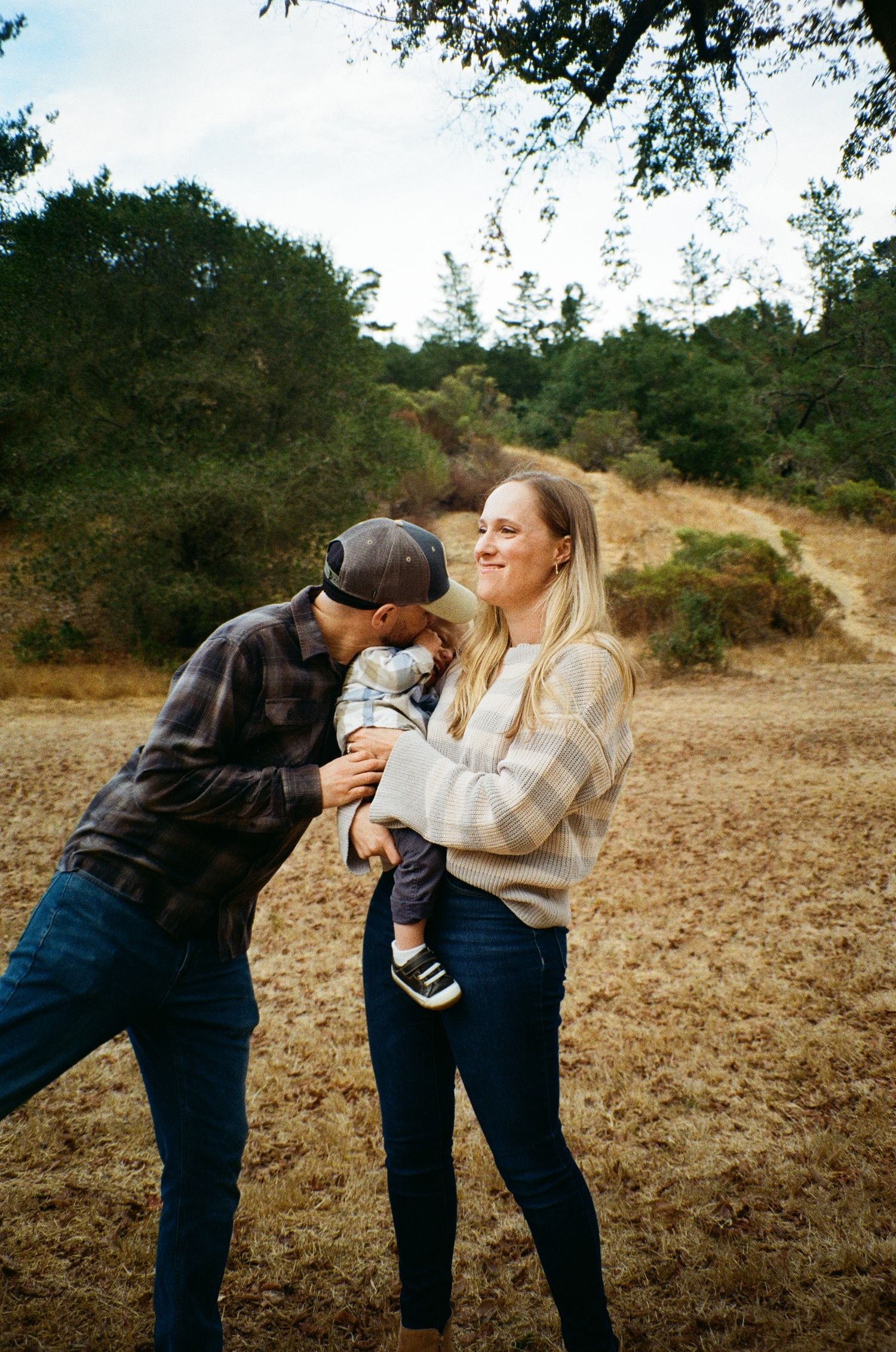 lifestyle family photography with elevated, destination feel and natural light on 35mm film
