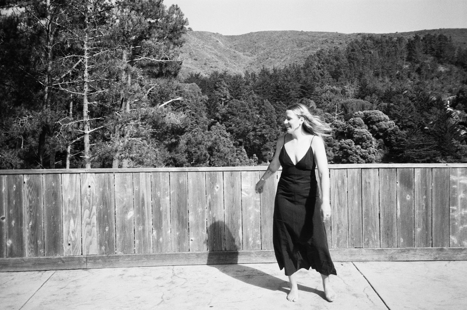 candid portrait photographer capturing movement and connection in a documentary style in Marin County