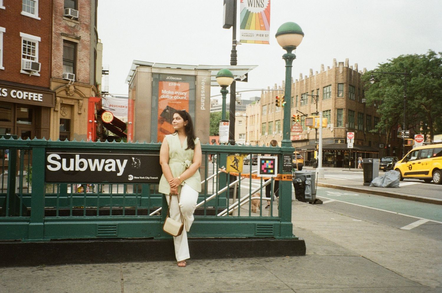 candid portrait photographer capturing movement and connection in a documentary style in New York City