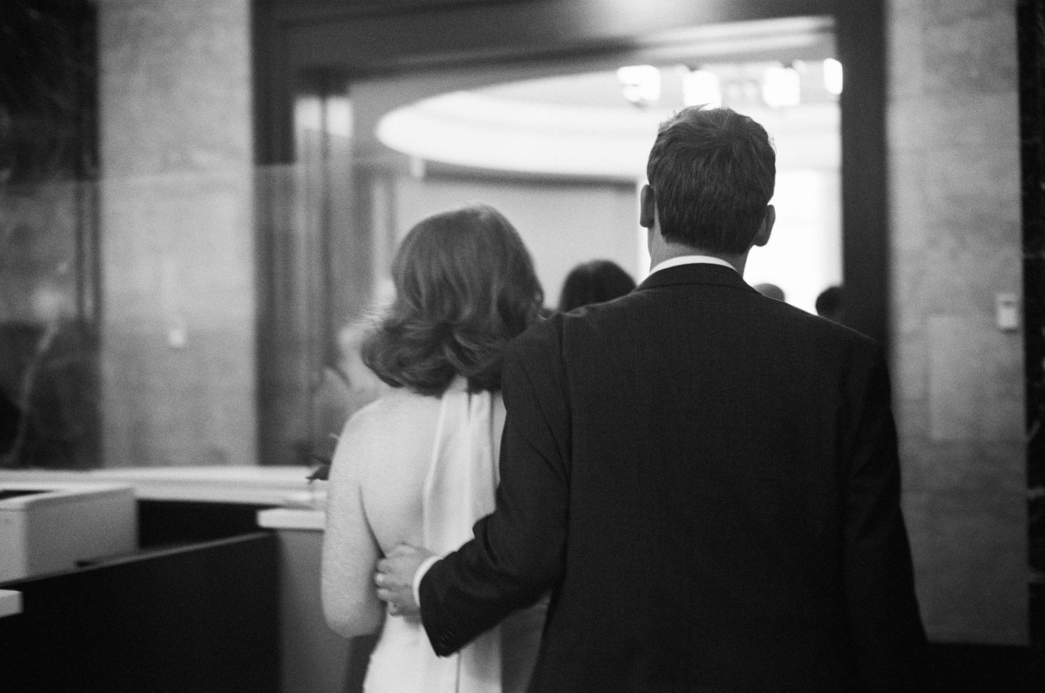 NYC City Clerk Office elopement photographer on 35mm film