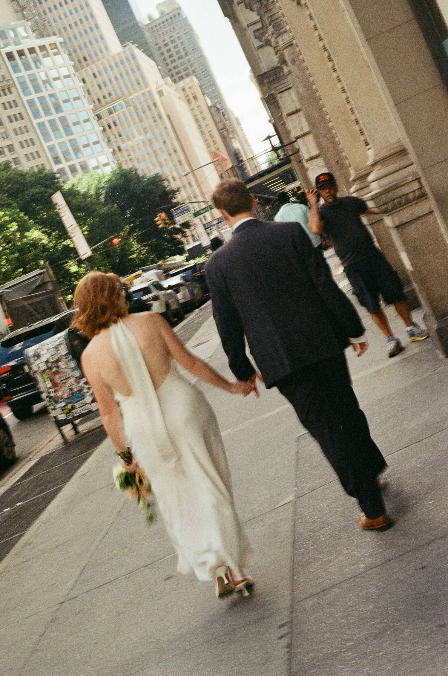 NYC elopement photographer natural light film