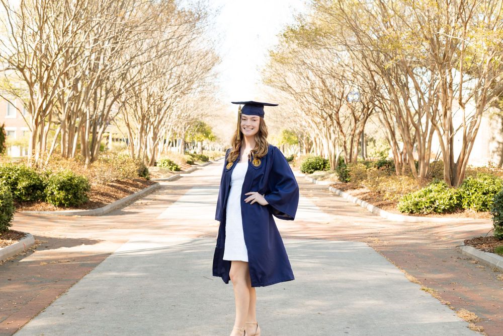 Winston Salem Senior Photographer, NC photographer, Senior photographer, Senior portraits, grad photos, Morgan Brown Photo, Graduation