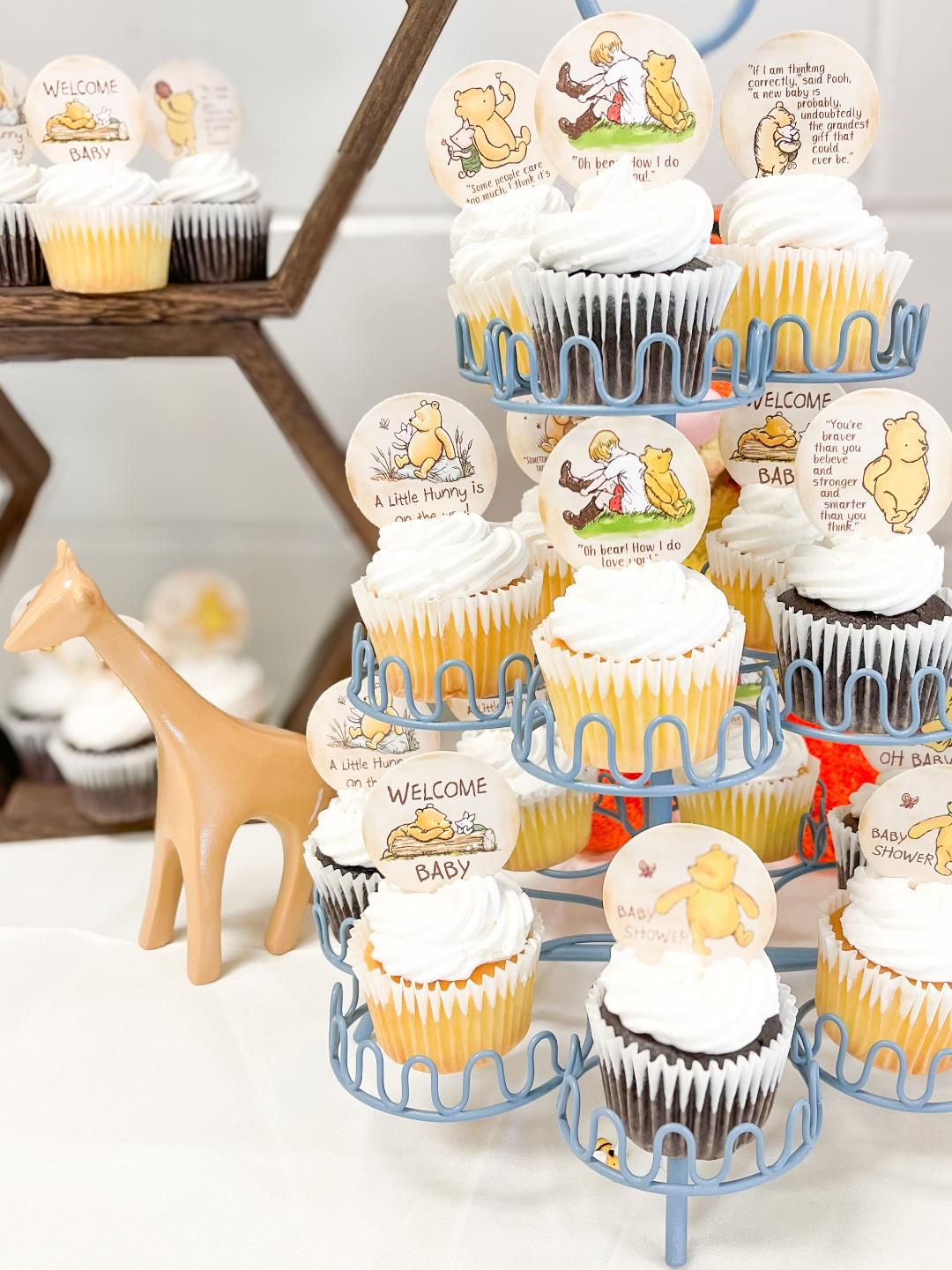 Photograph of the decor of a Special Gathering Baby Shower taken by Blue Onion Photography.
