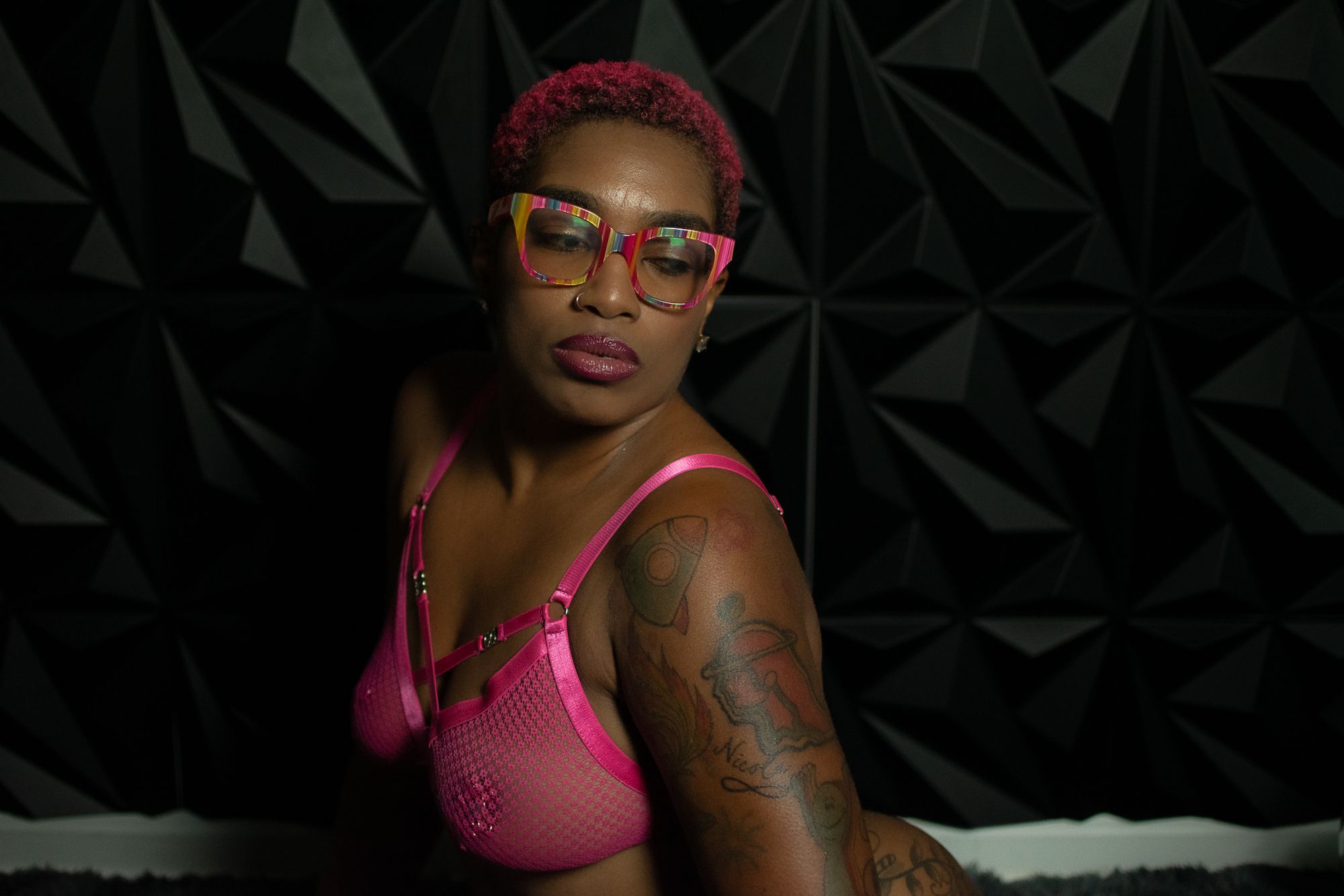 Powerful boudoir photoshoot. Located in Southern Maryland