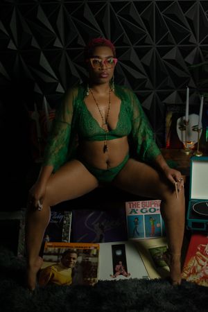 Powerful boudoir photoshoot. Located in Southern Maryland