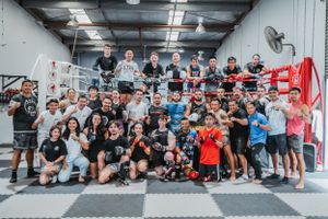 MSP Muay Thai gym sparring day