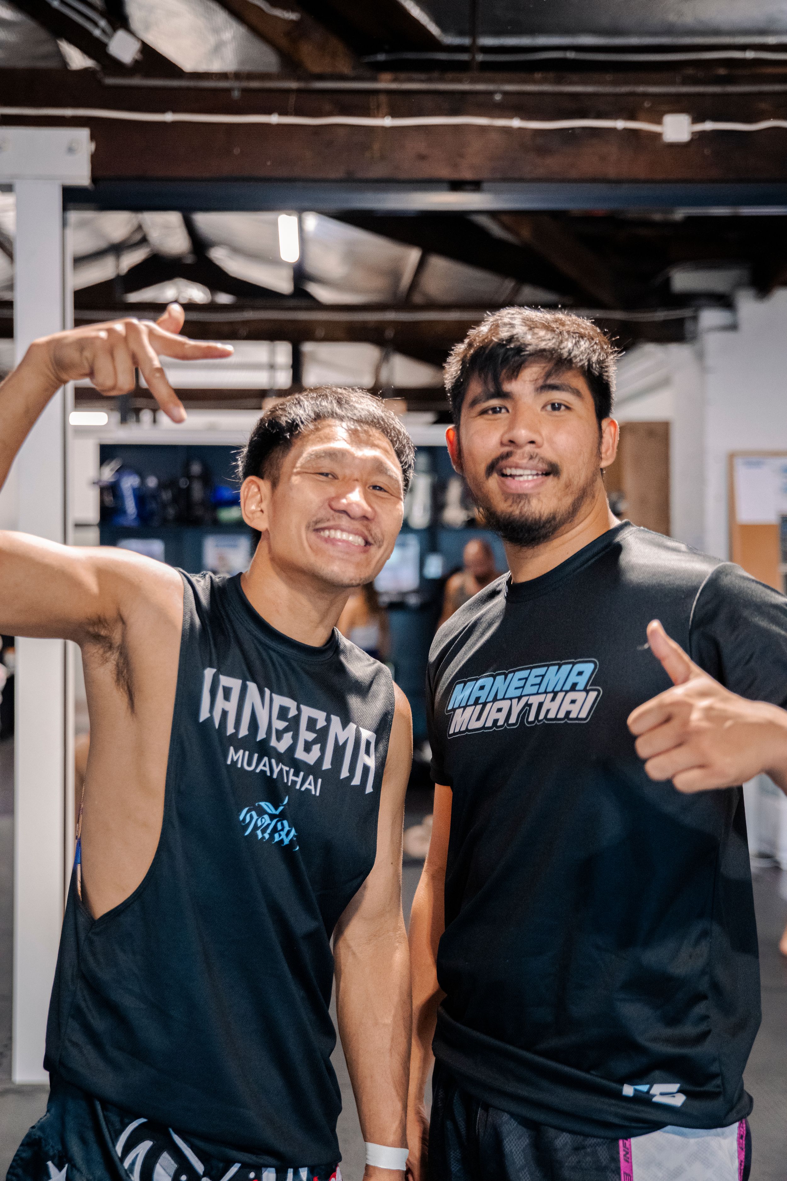Kru Lek and Kru Pong out of Maneema Muay Thai - Camperdown, Sydney