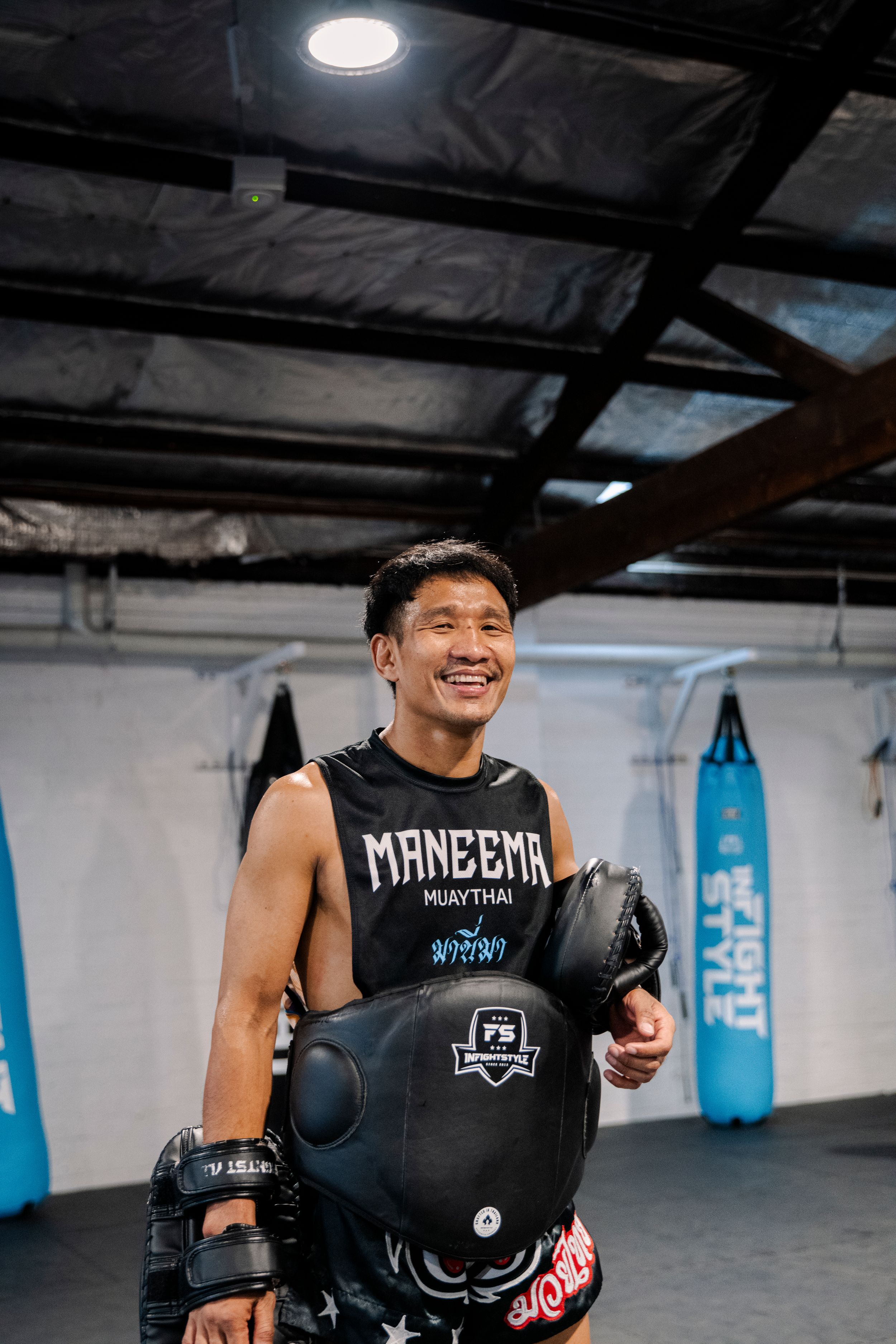 Kru Lek out of Maneema Muay Thai