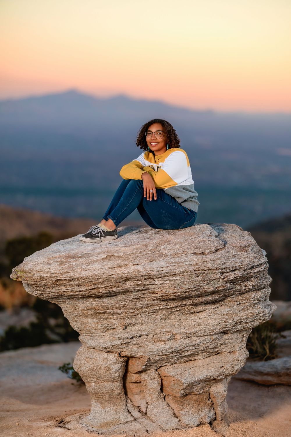 High School Senior picture session, Tucson, AZ, senior portraits, senior photographer, senior photos, Mount Lemmon, golden hour, sunset