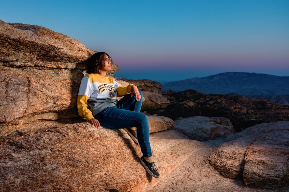 High School Senior picture session, Tucson, AZ, senior portraits, senior photographer, senior photos, Mount Lemmon, blue hour, views, sunset