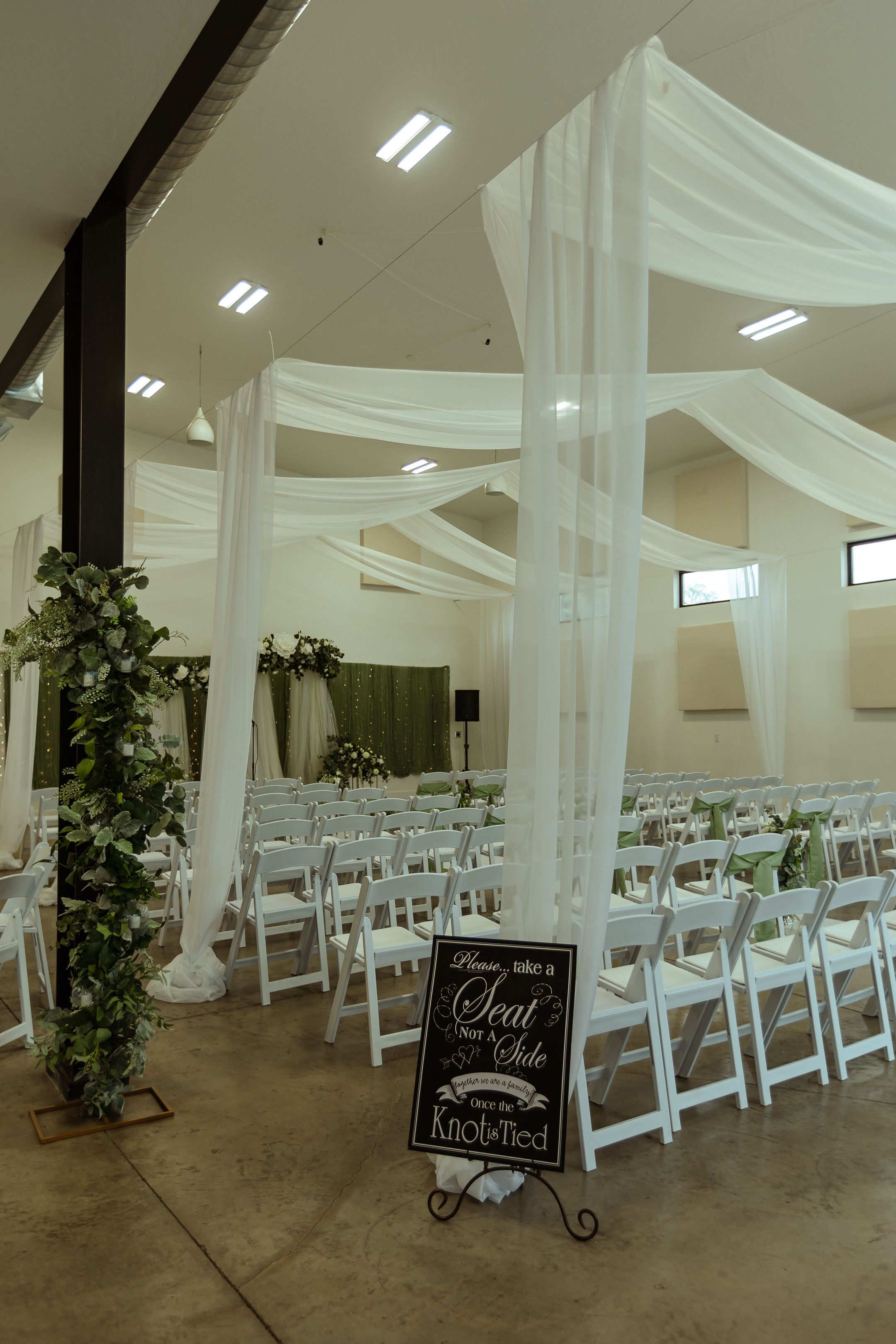 Saint George Santa Rosa white space studio wedding venue