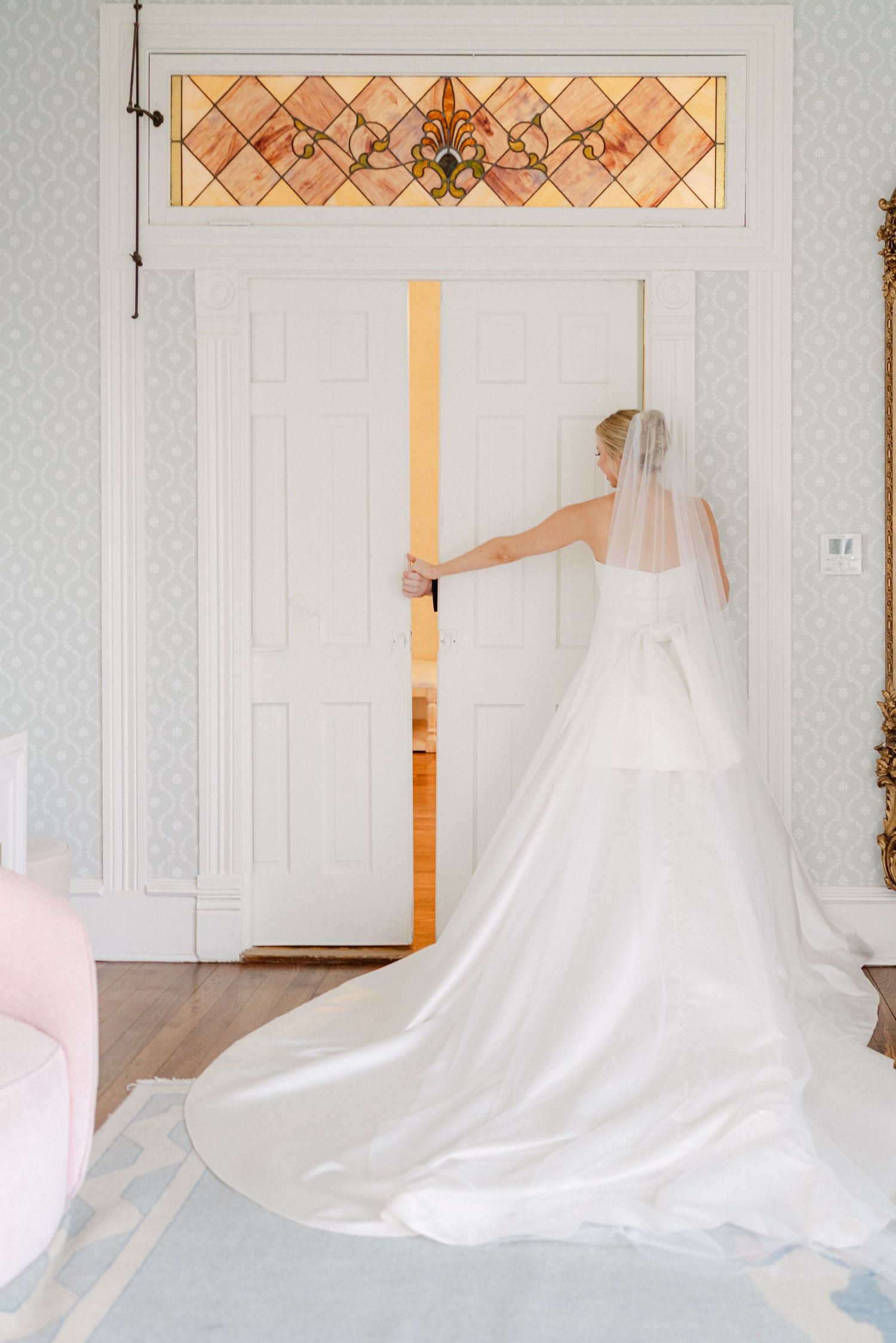 Woodbine Mansion Round Rock Austin Texas Winter Wedding Fine Art Editorial Photography First touch European Videograph