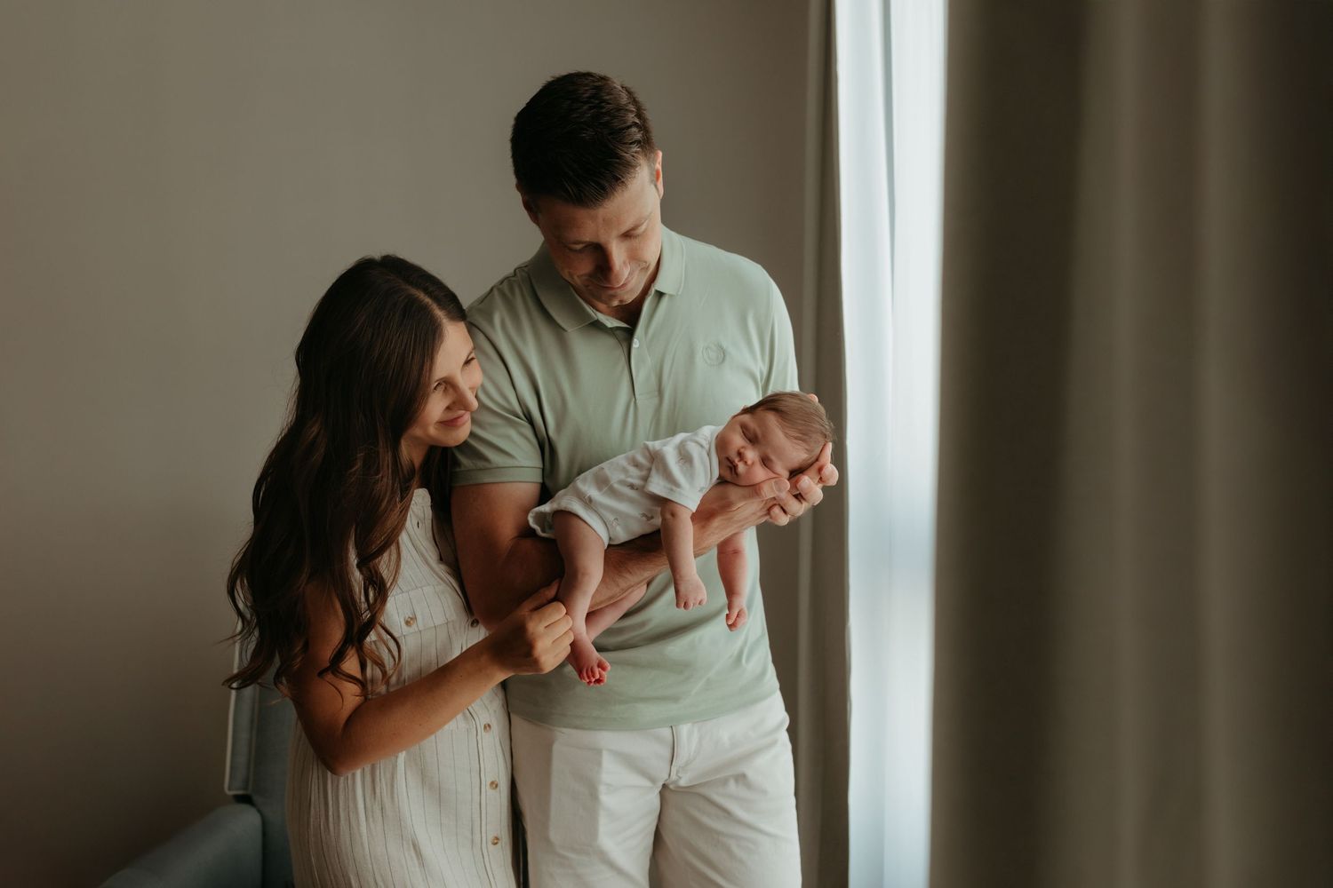 bump to babe package newborn and maternity photoshoot baby at home intimate photography