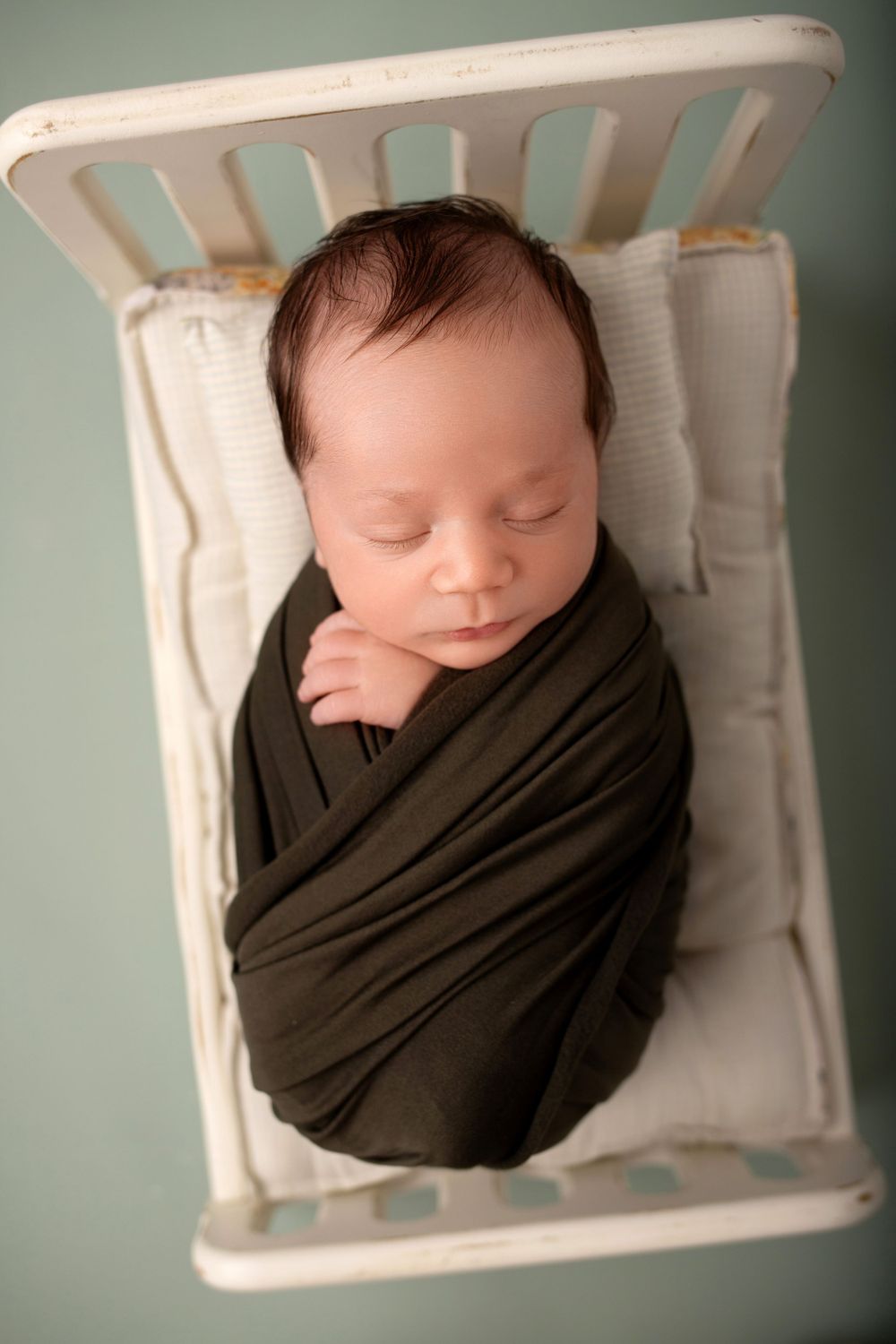 Sweet Baby Newborn Session in Studio in Newton NJ