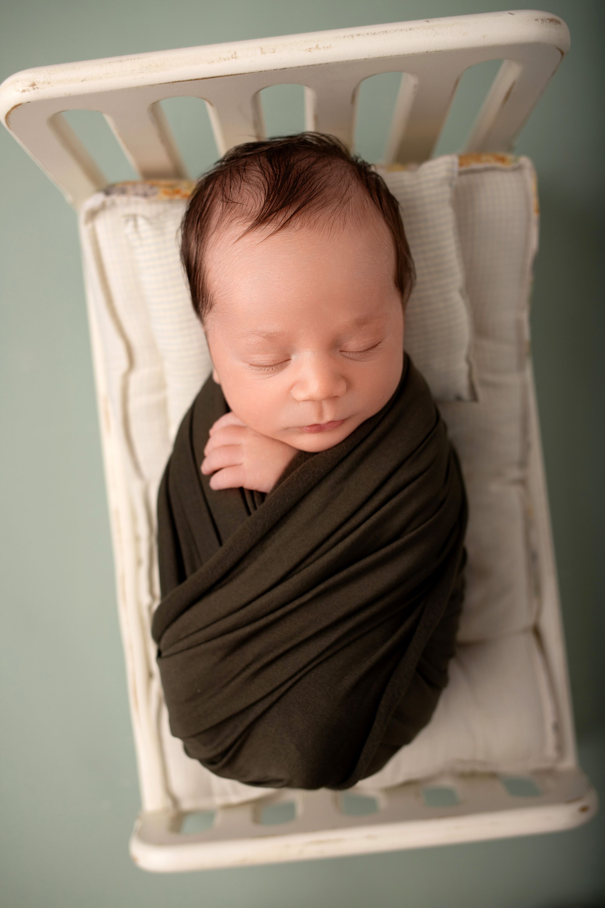 Sweet Baby Newborn Session in Studio in Newton NJ