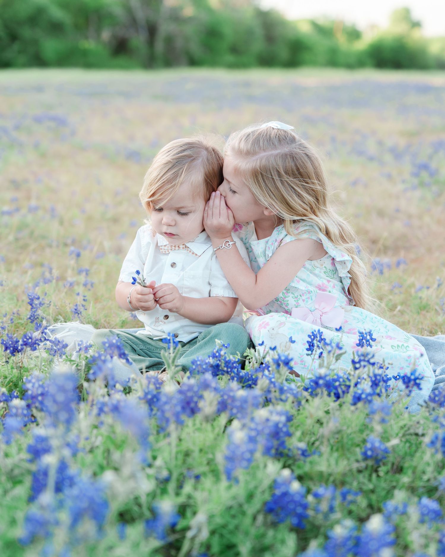 spring family photo session Texas bluebonnet minis mini session Grapevine jaklen gerges photography
