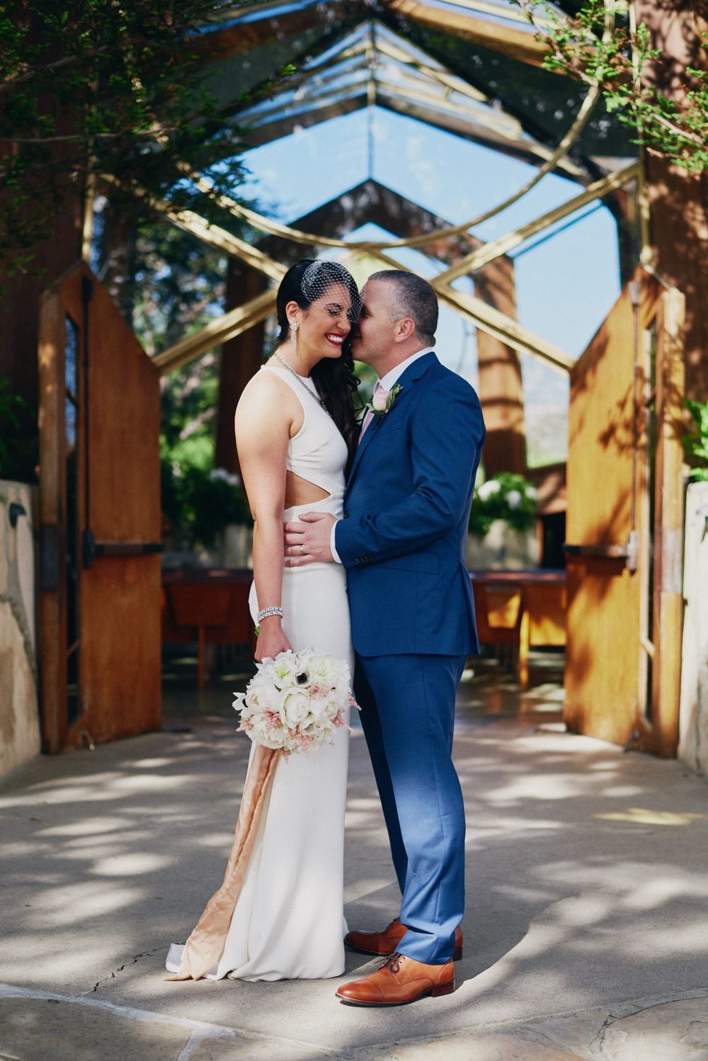 Wayfarer's Chapel wedding photography