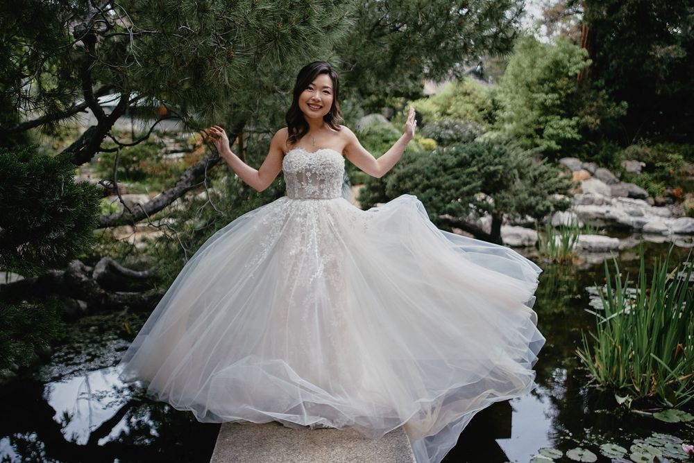 Storrier Stern Japanese Garden wedding photo