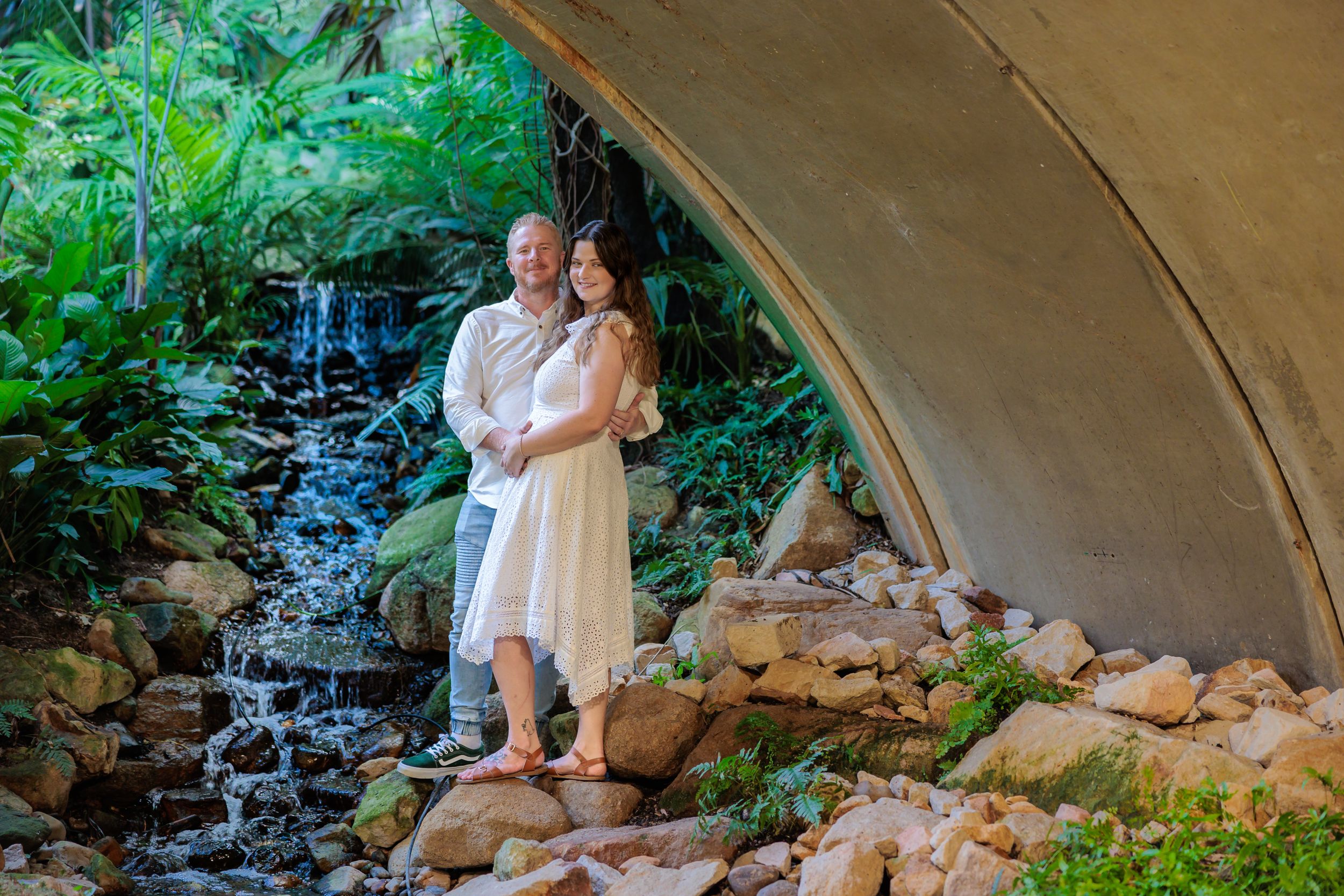 engagement photography Roma Street Parklands Brisbane