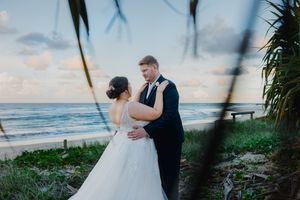 Beach Wedding Photography Bridal portrait