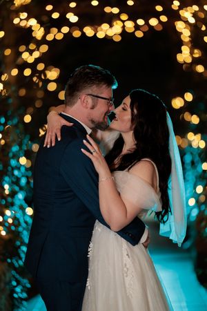 Wedding Photography Night Portrait,  Brisbane