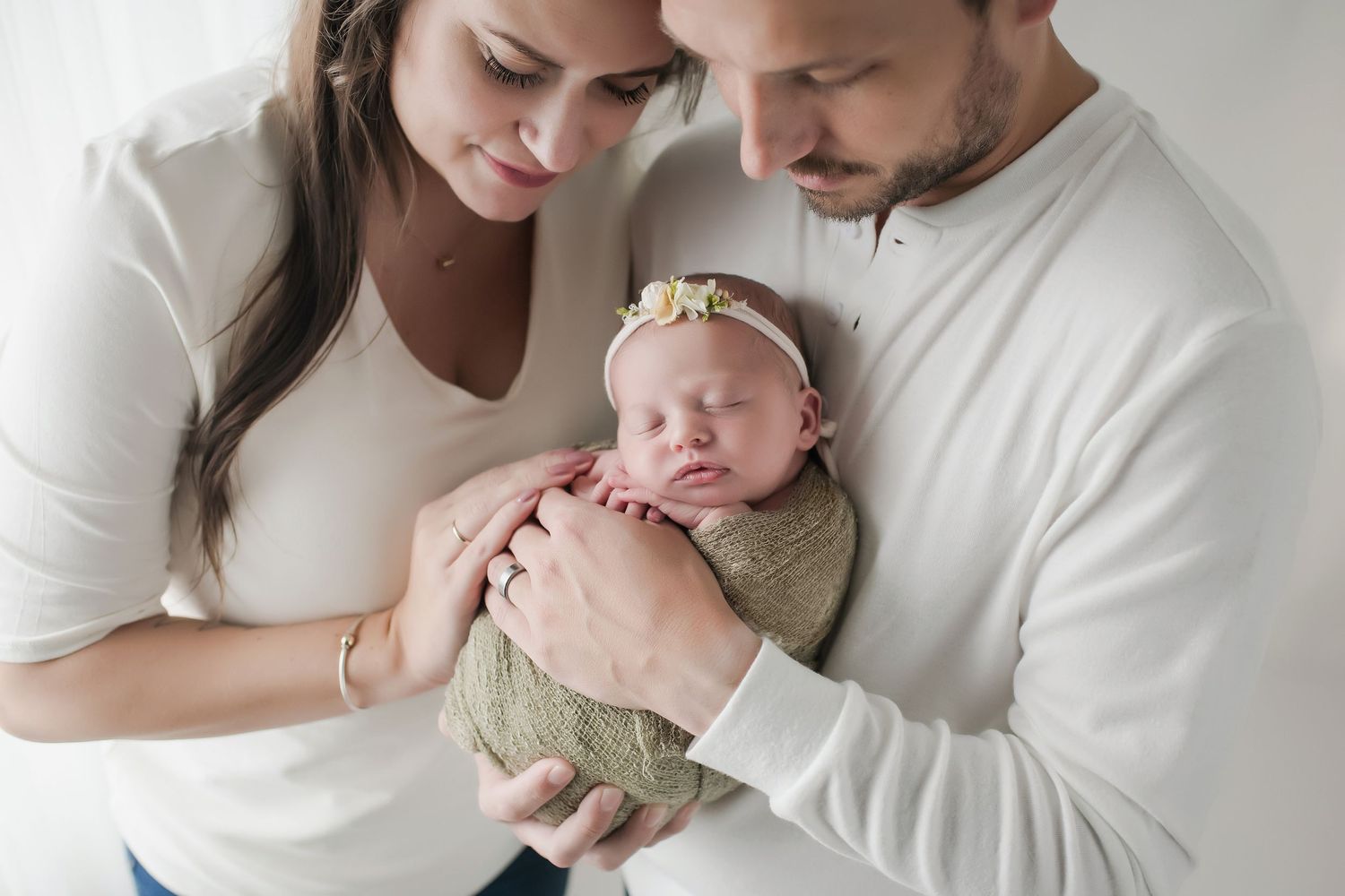 Newborn Photography, studio twin session, Lizet Land Photography, west springfield photographer