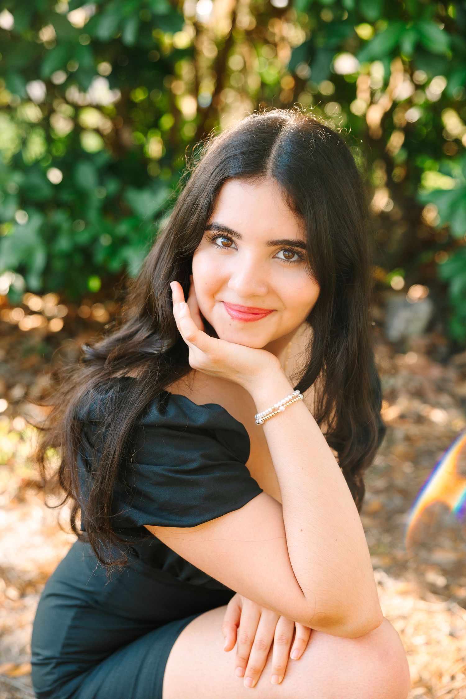 ✔ Outdoor quince portrait session in Jacksonville Florida park