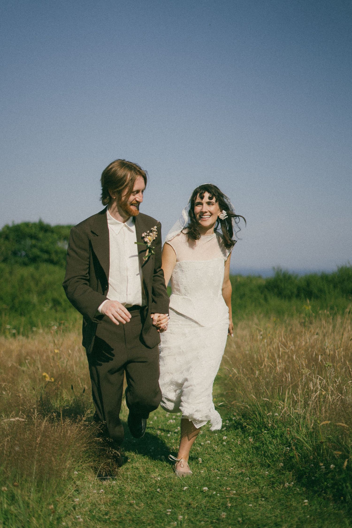 vintage 35mm film editorial documentary style wedding photography