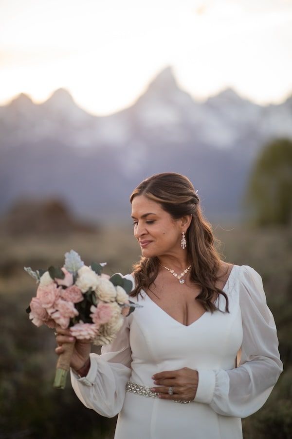 wedding in Jackson hole Wyoming