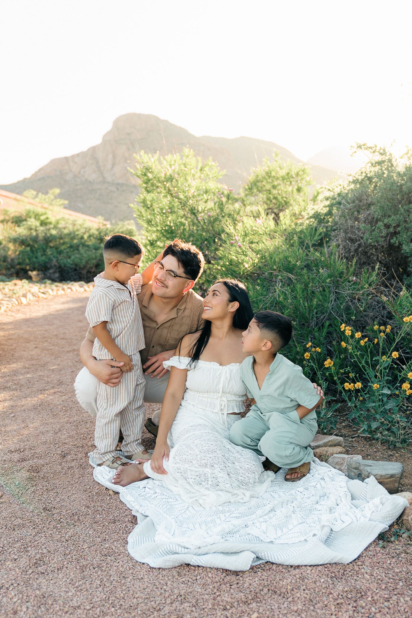 Outdoor-family-portrait-session-at-Hueco-Tanks-El-Paso-TX-Family-Portrait-Photographer-Gabriela-Vreeland-Photography