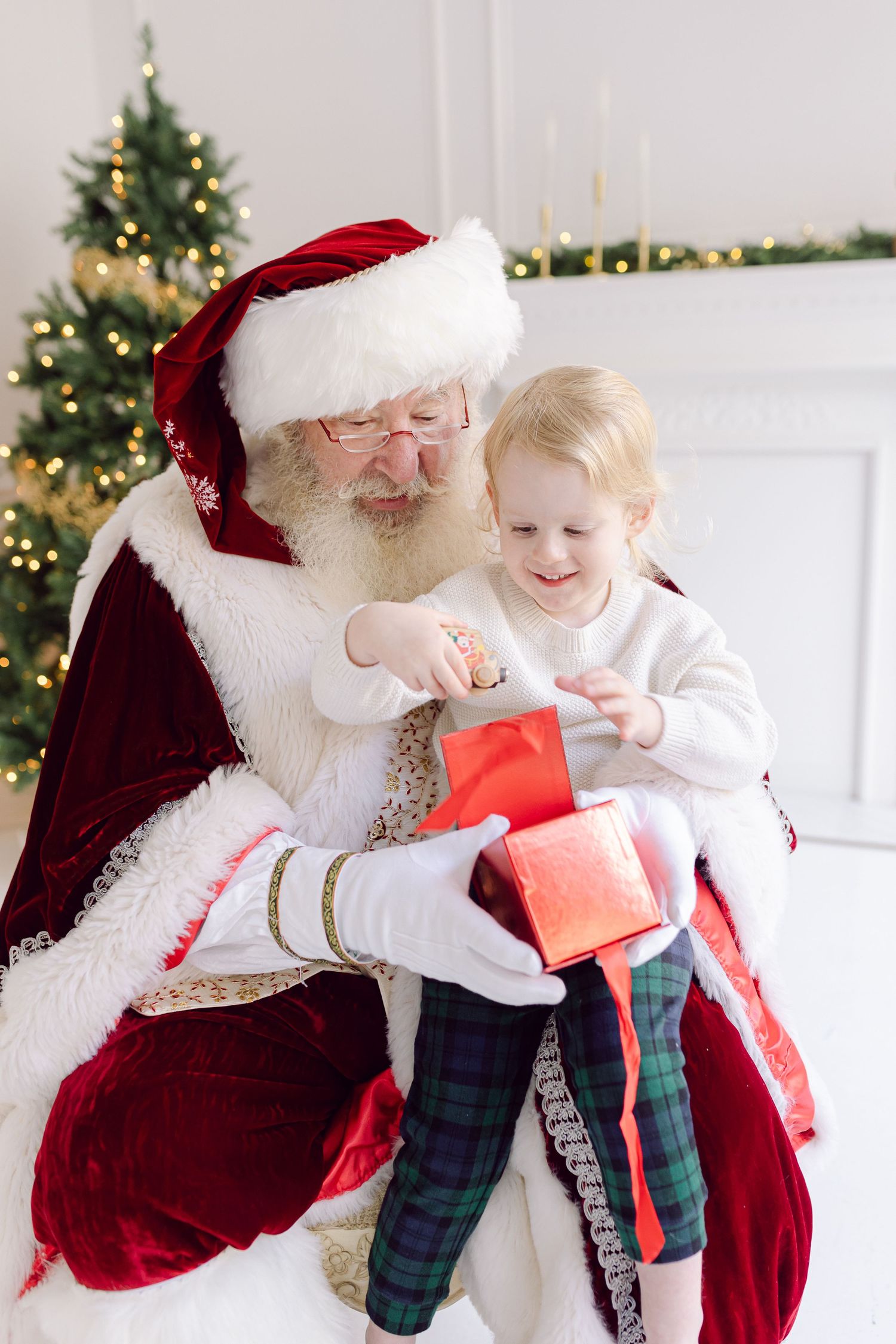 Santa Portrait in New York City