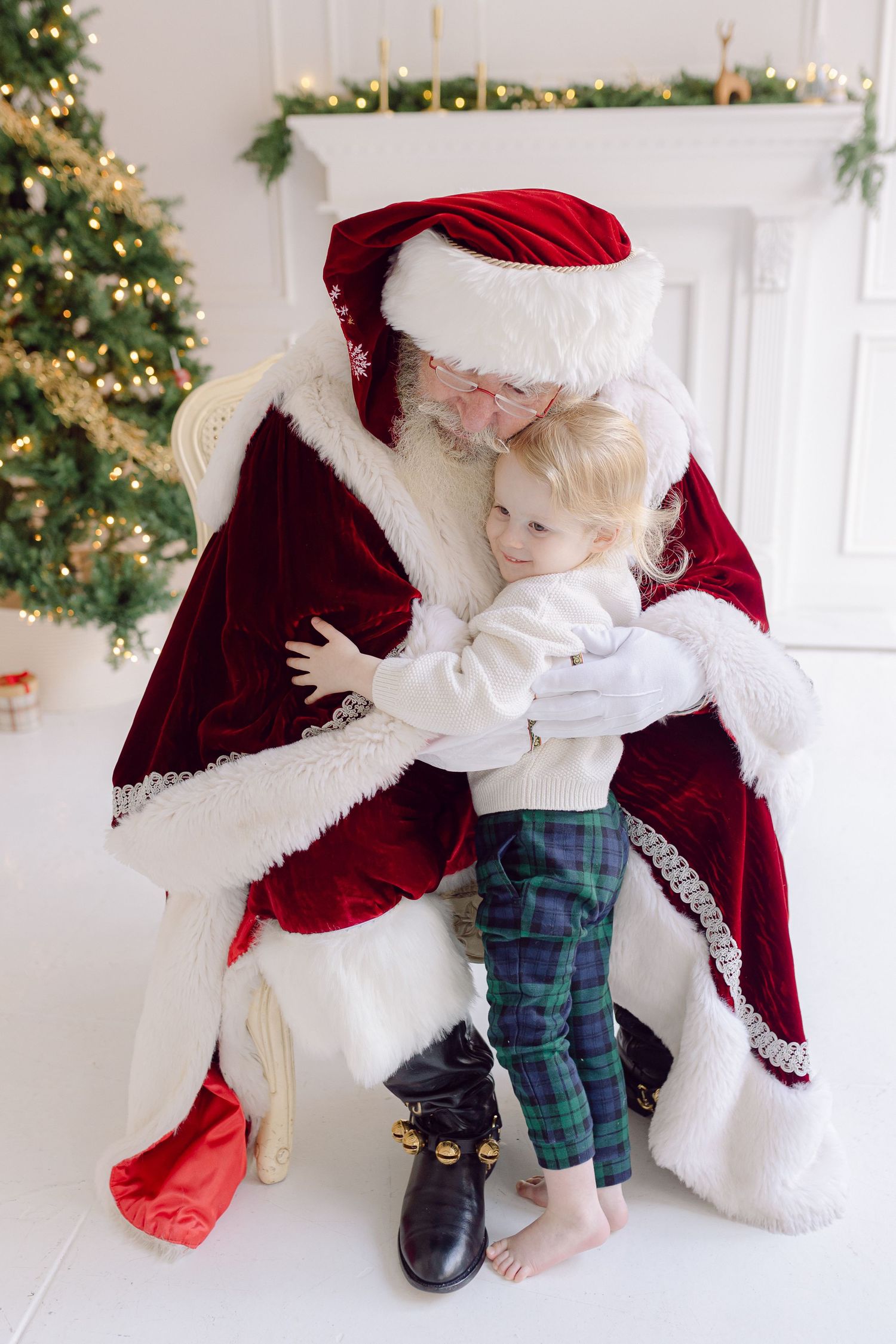 Santa photos in New York City