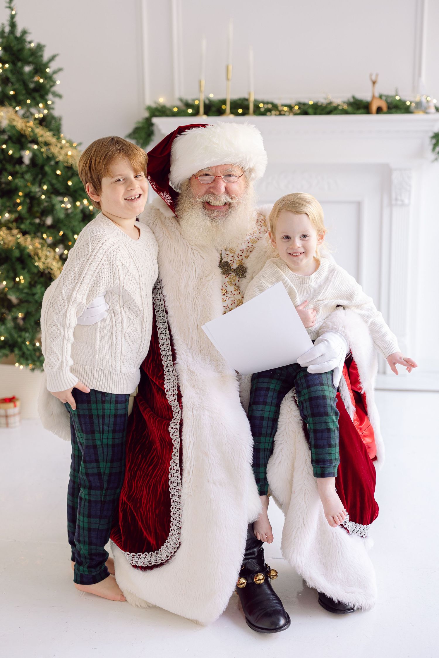 Santa photos in New York City