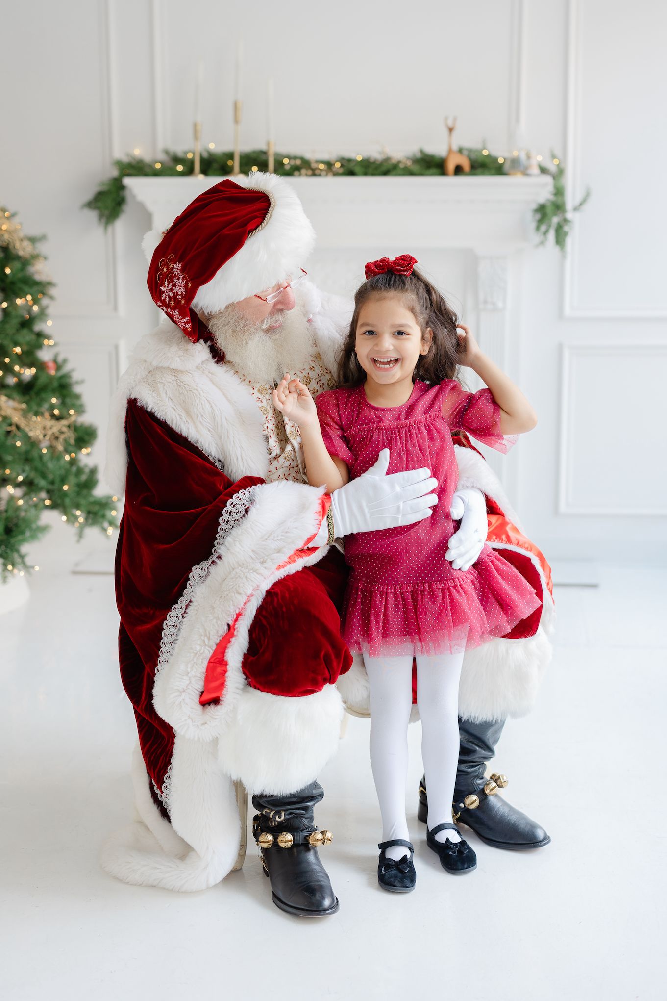 Santa photos in New York City