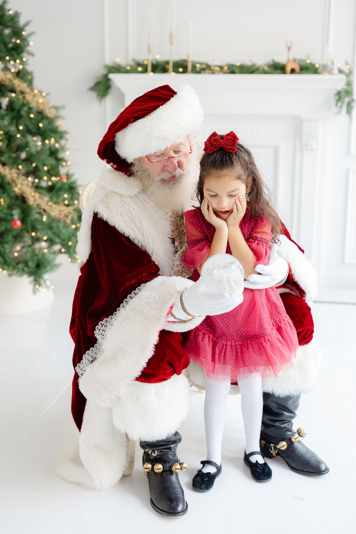 Santa photos in New York City