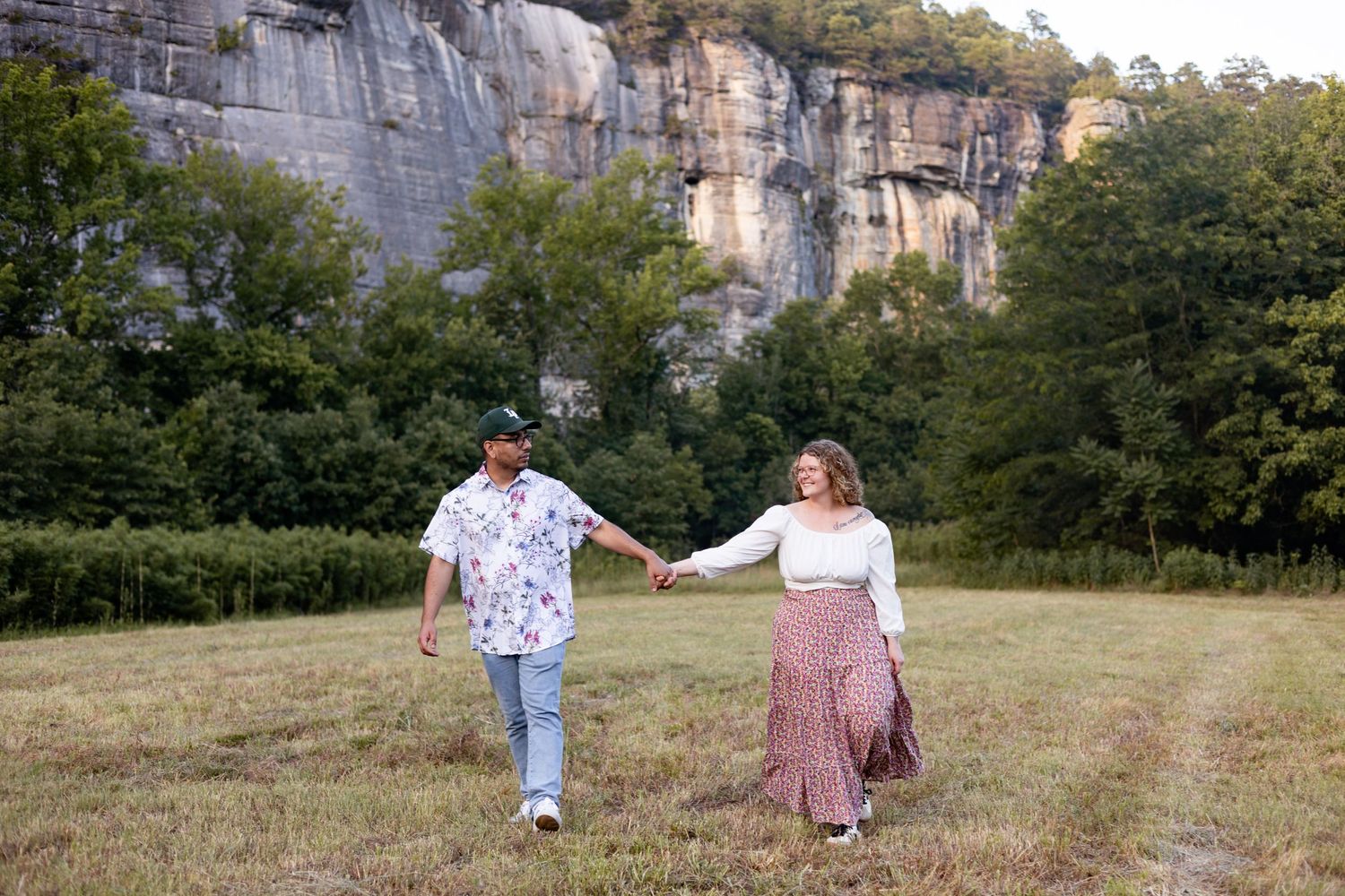 buffalo river engagement photos