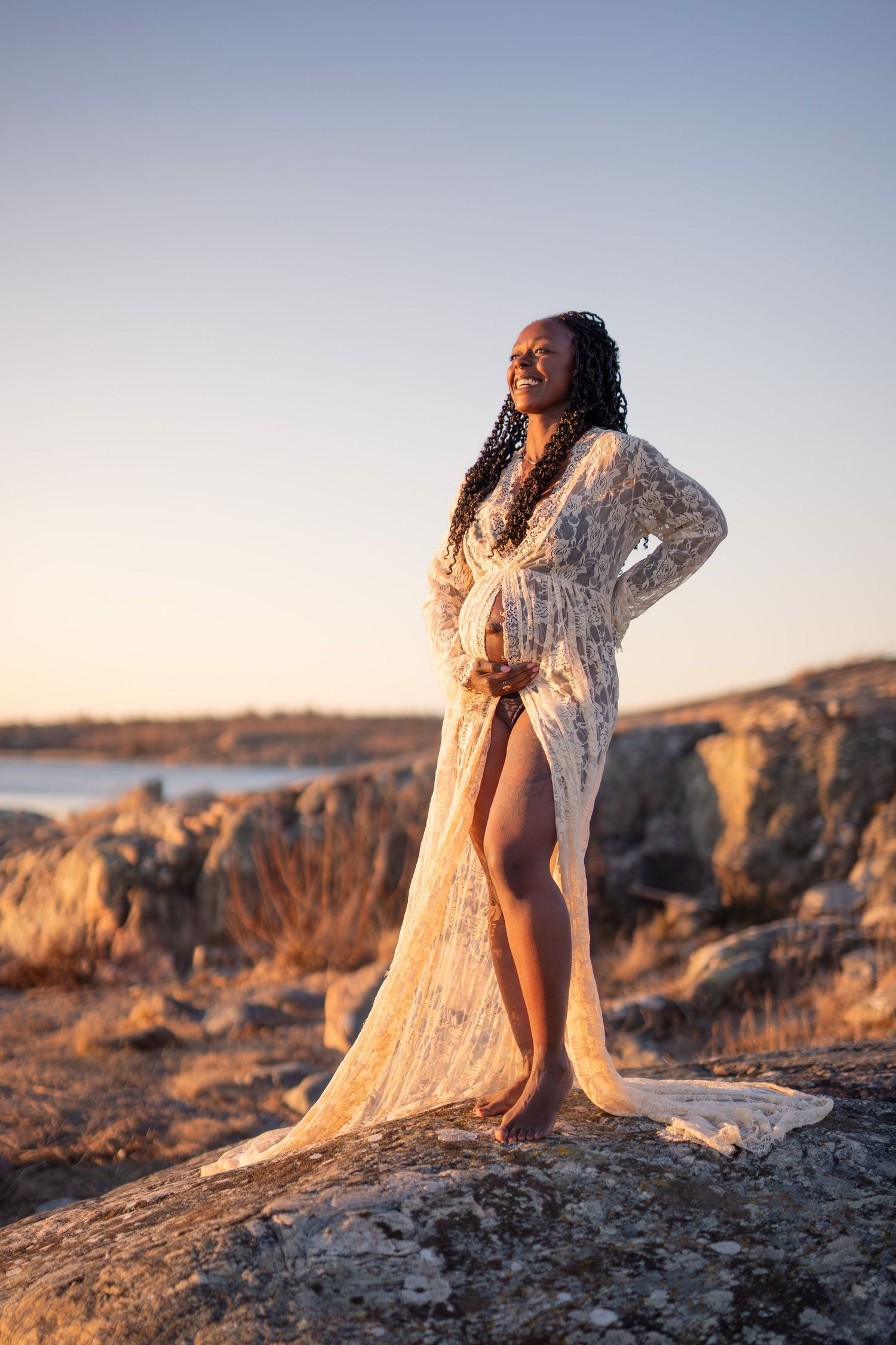 Gravidfotografering i Partille Kåhög