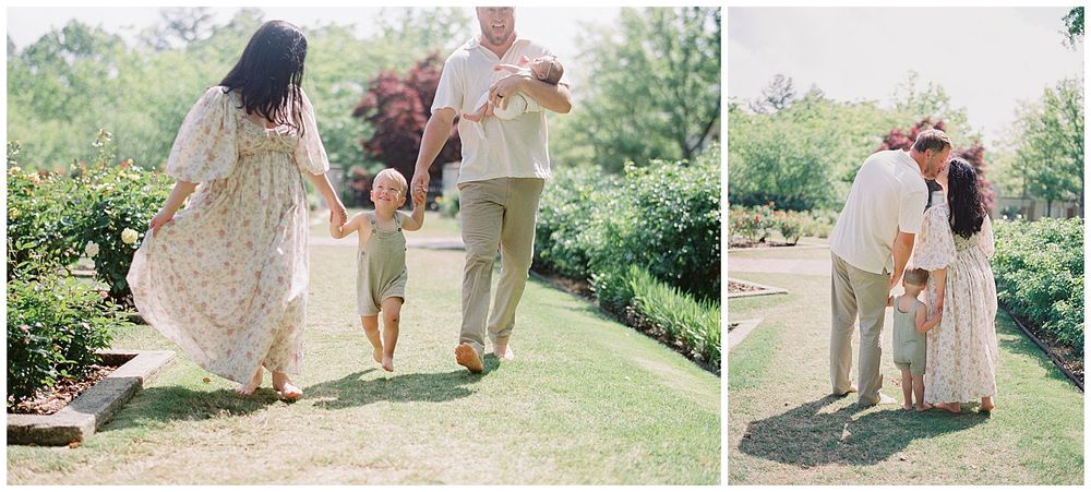 Newborn Photographer Birmingham AL Botanical Gardens