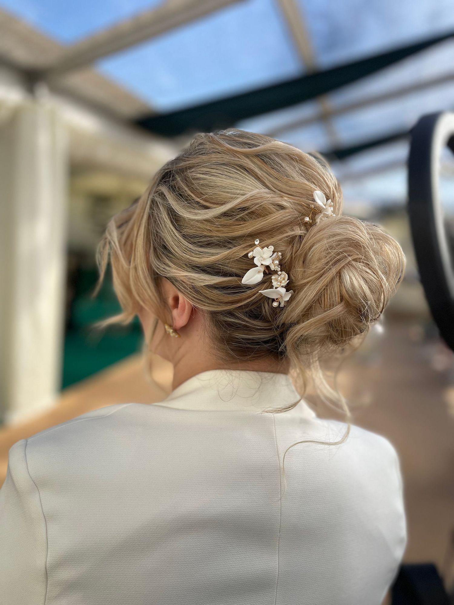 Bridal hair Worcestershire