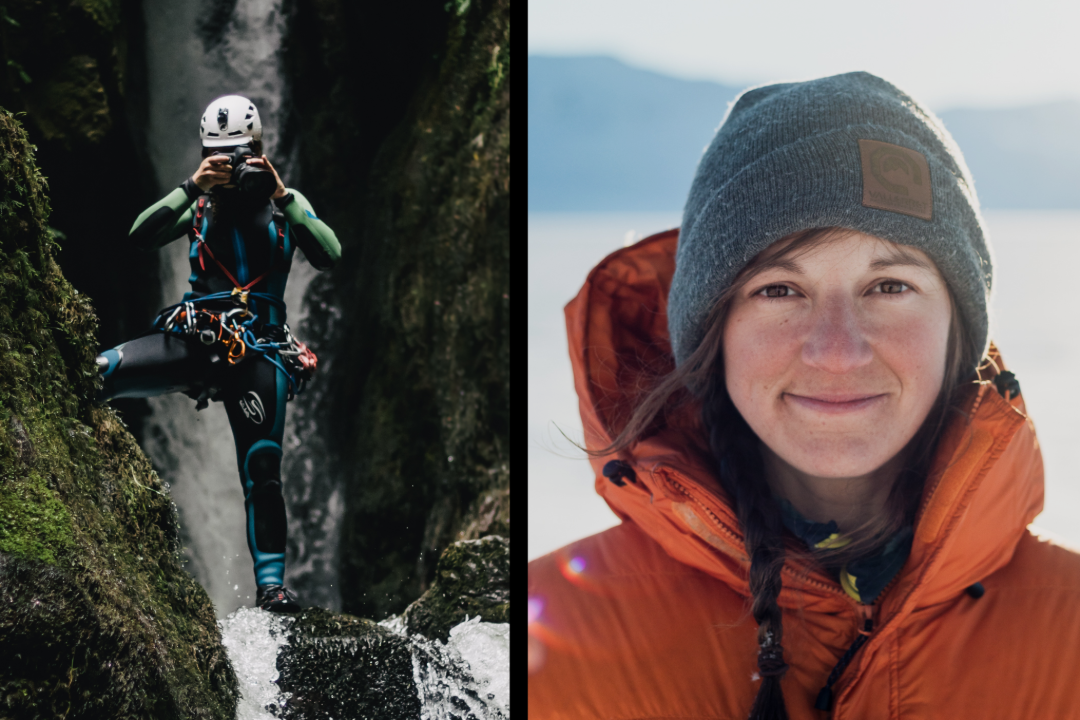 Charlotte Workman adventure filmmaker photographer canyoning and ski touring
