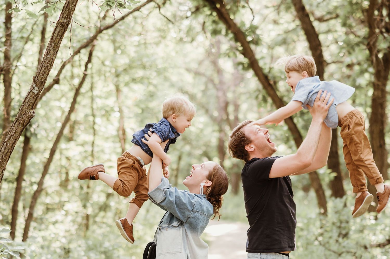 outdoor family session