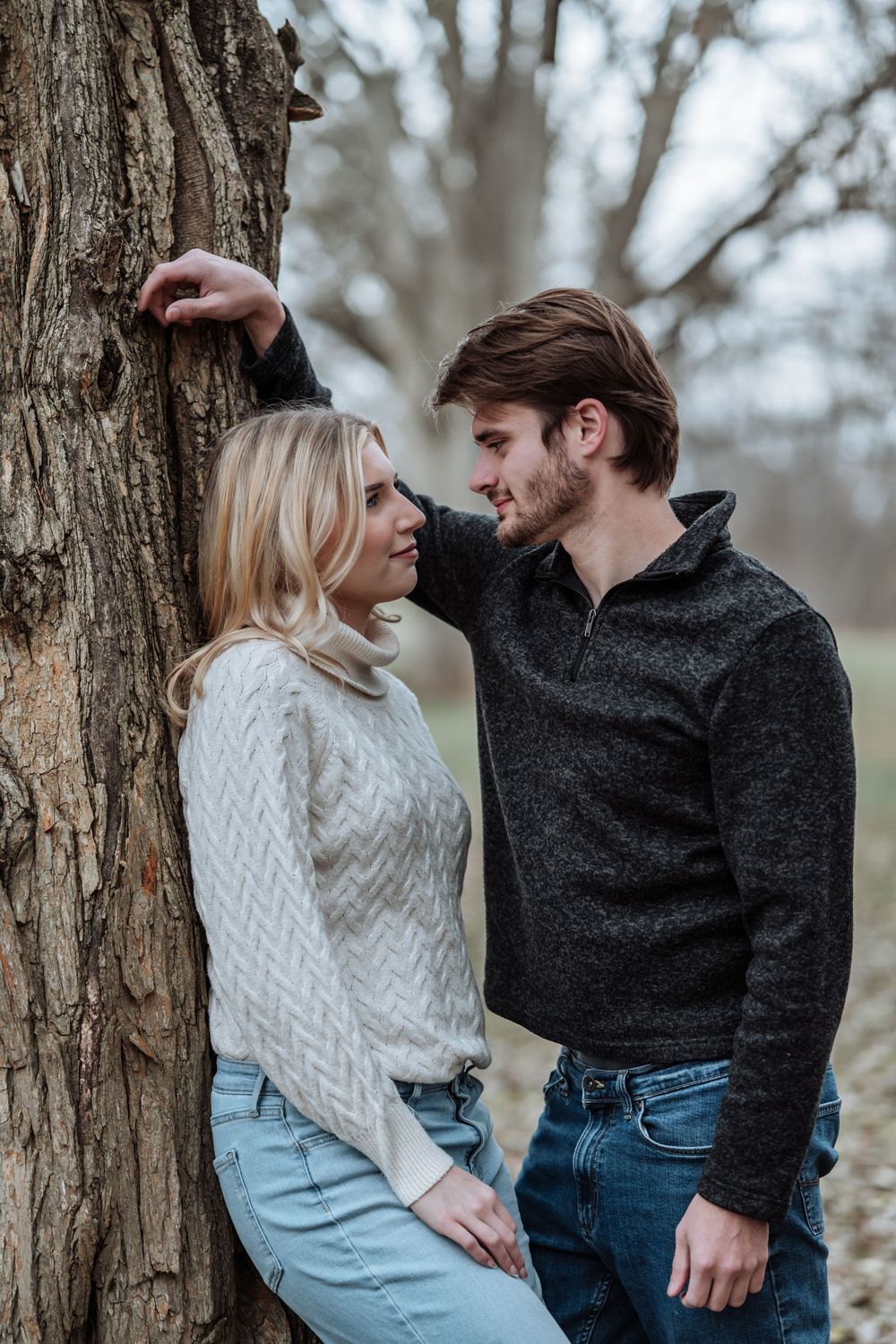 Wedding Engagement Fall photo session