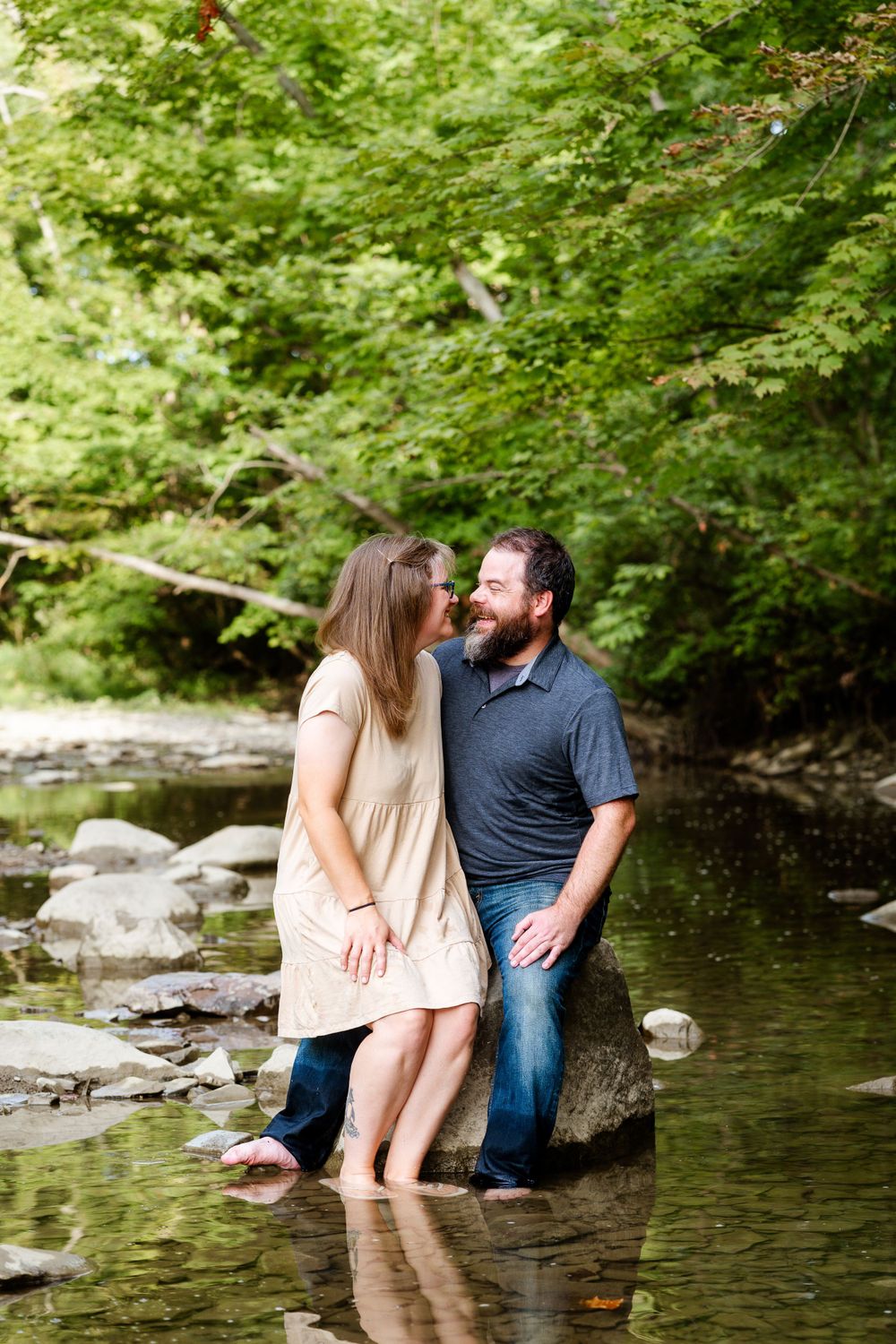 Erie, Pennsylvania couples portrait session