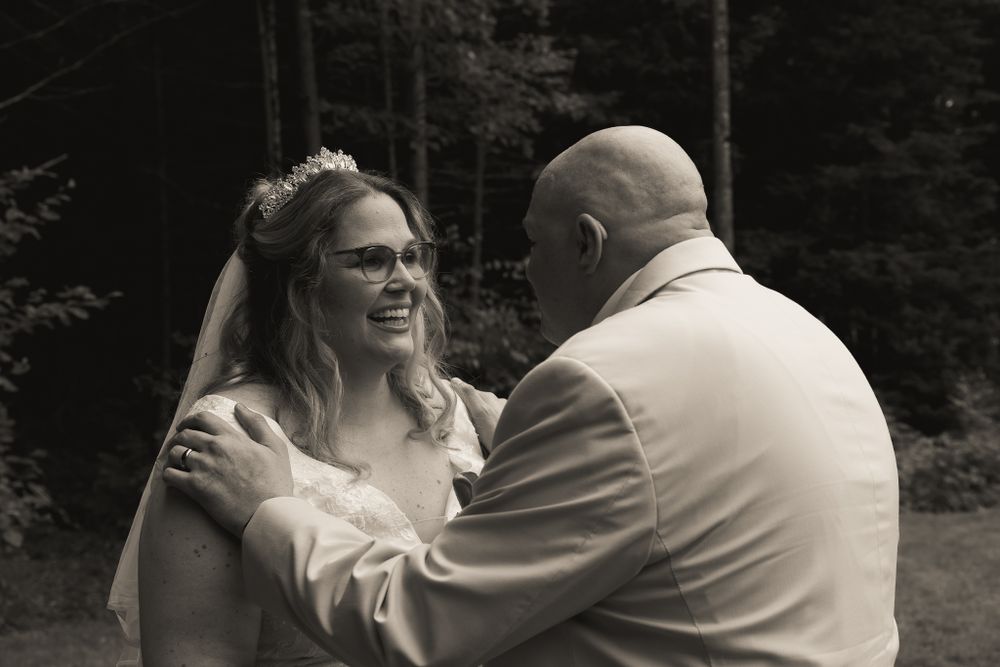 The gorgeous couple