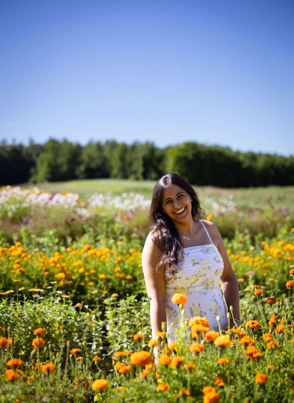 Noor in flowers
