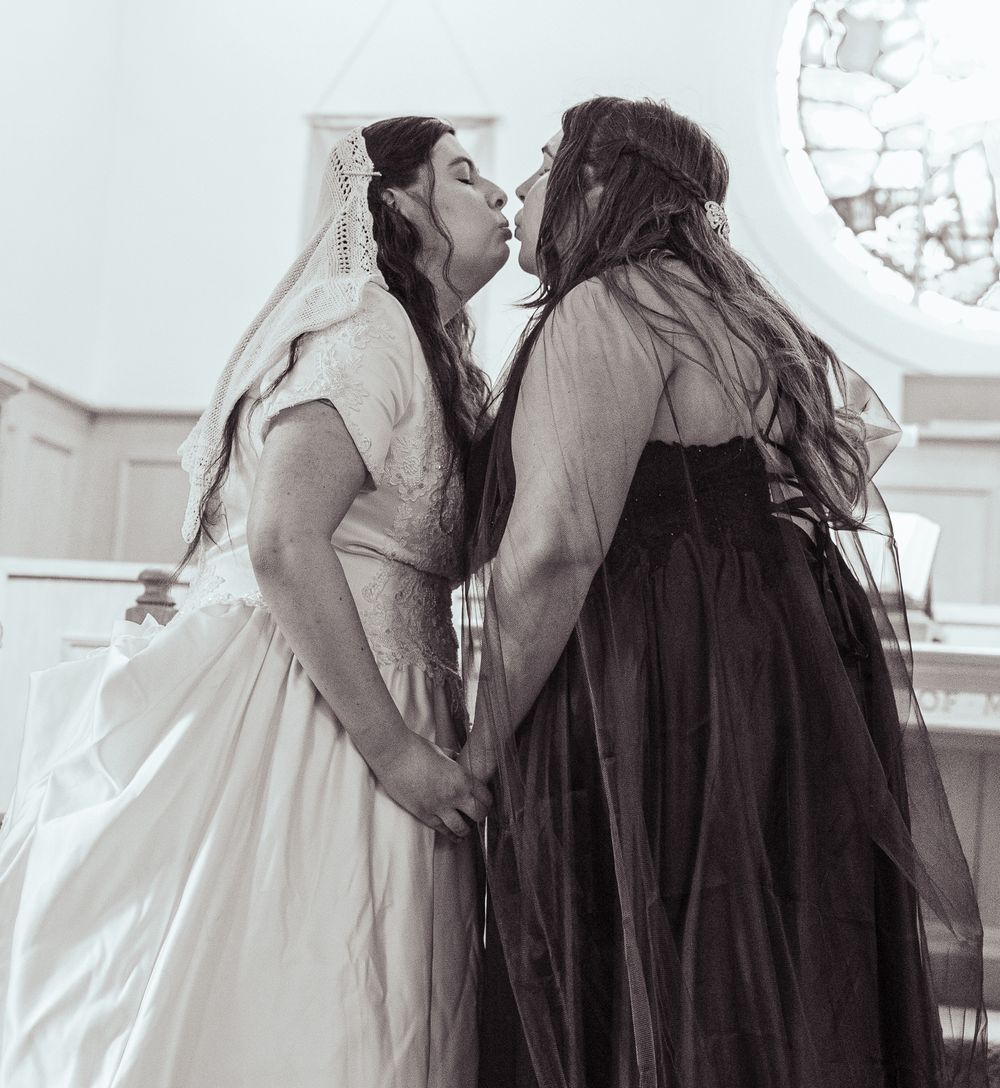 the first kiss