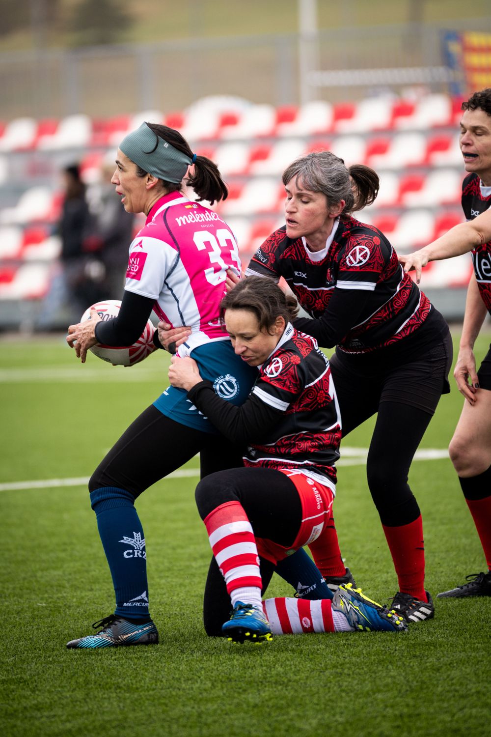 competición de rugby femenino Vallecas
