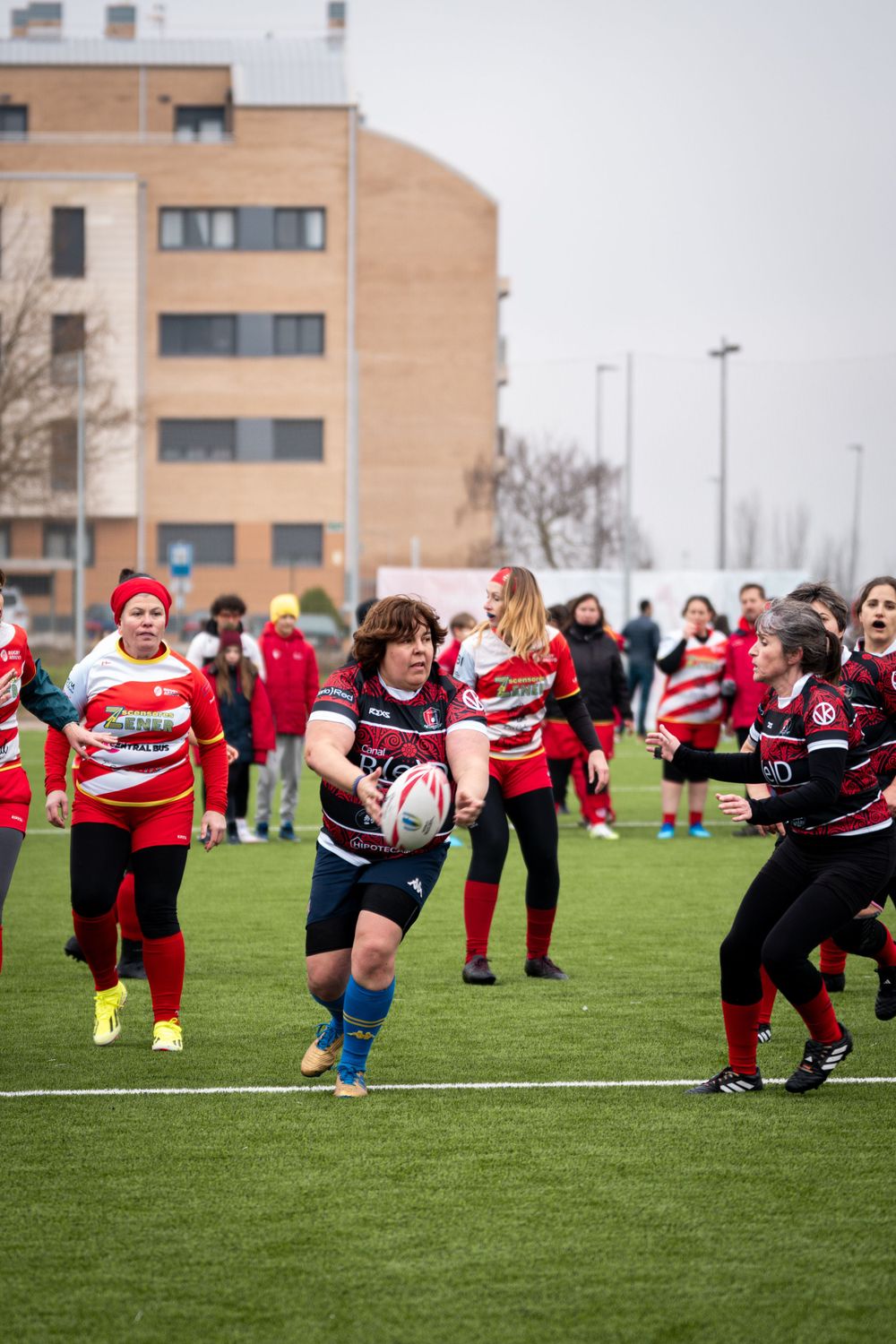 competición de rugby femenino Vallecas